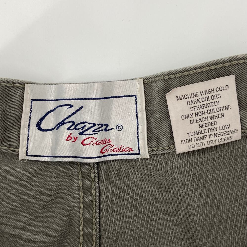 Chazzz By Charles Ghanian army green shorts 13 - Picture 4 of 5